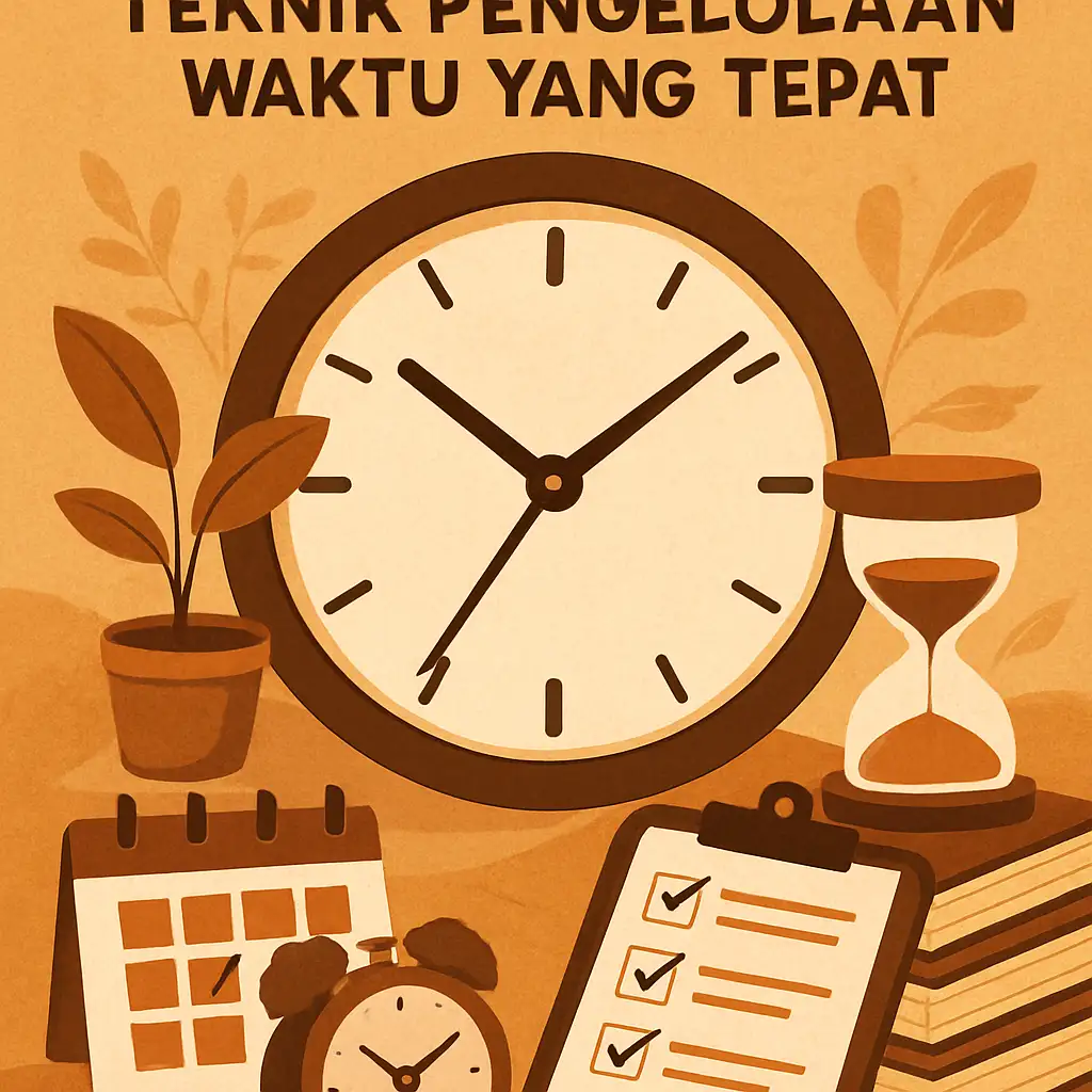 Meningkatkan Efisiensi Kerja dengan Teknik Pengelolaan Waktu yang Tepat