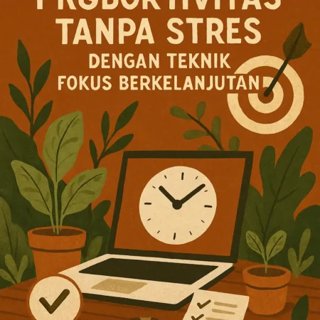 Produktivitas Tanpa Stres dengan Teknik Fokus Berkelanjutan